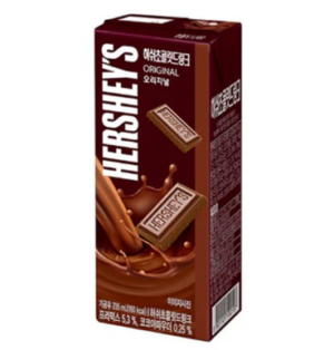 Hershey's Chocolate Milkshake Korea Import 7.95oz 12ct